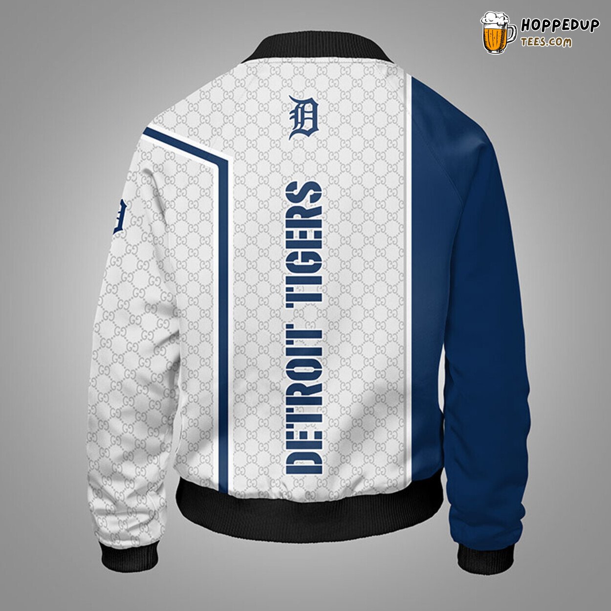 MLB Detroit Tigers Classic Blue Unique Bomber Jacket Design