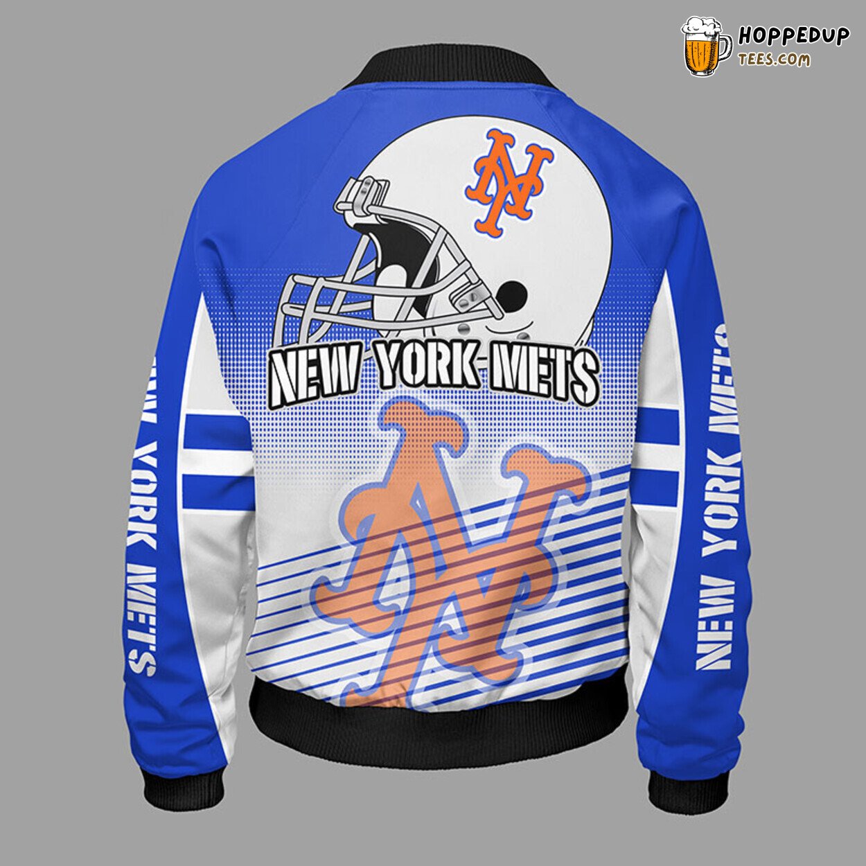 MLB New York Mets Classic Blue Premium Unique Bomber Jacket Design