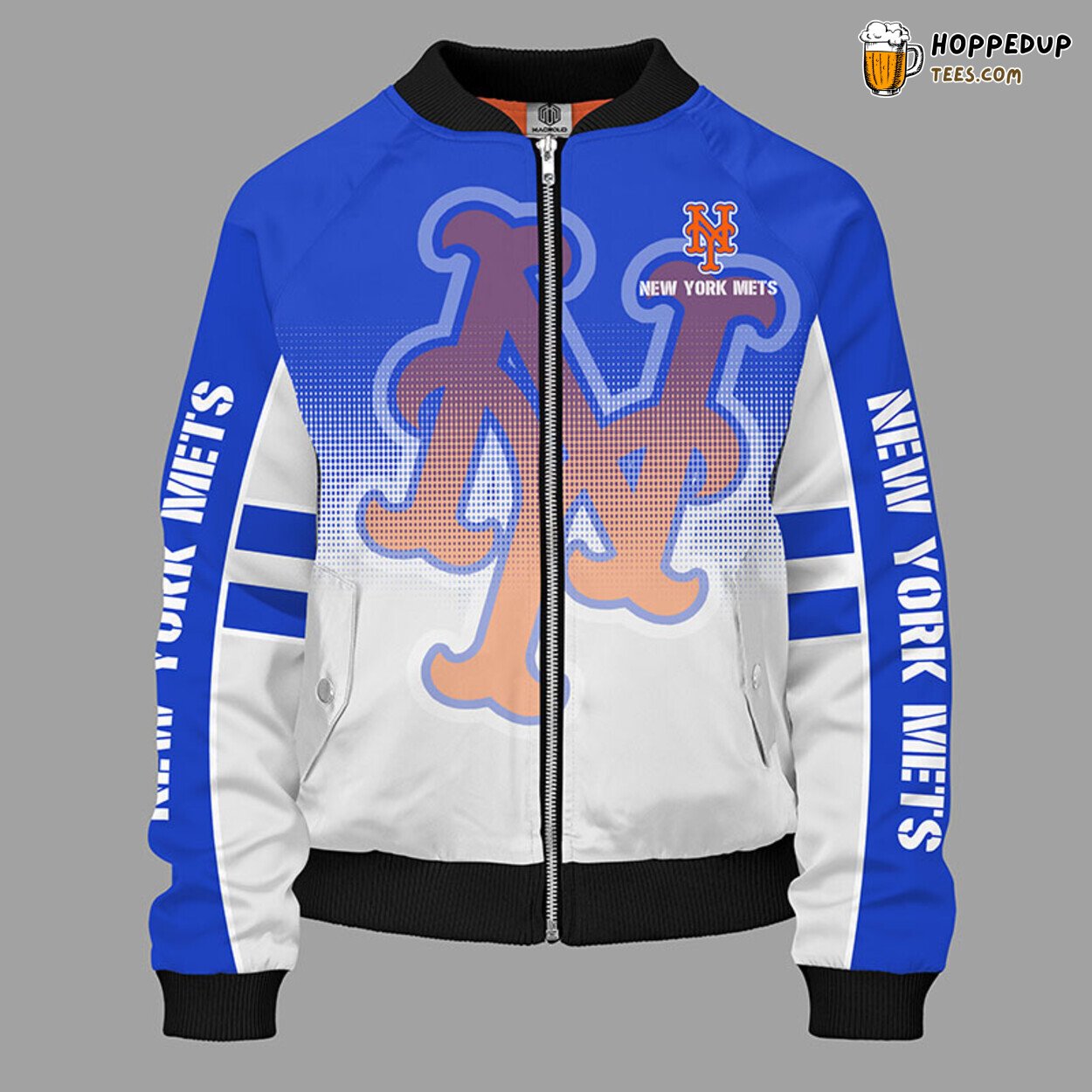 MLB New York Mets Classic Blue Premium Unique Bomber Jacket Design