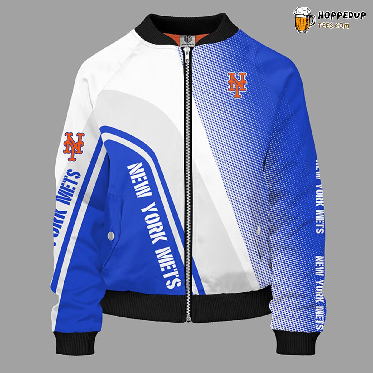 MLB New York Mets Unisex Blue Unique Bomber Jacket Design