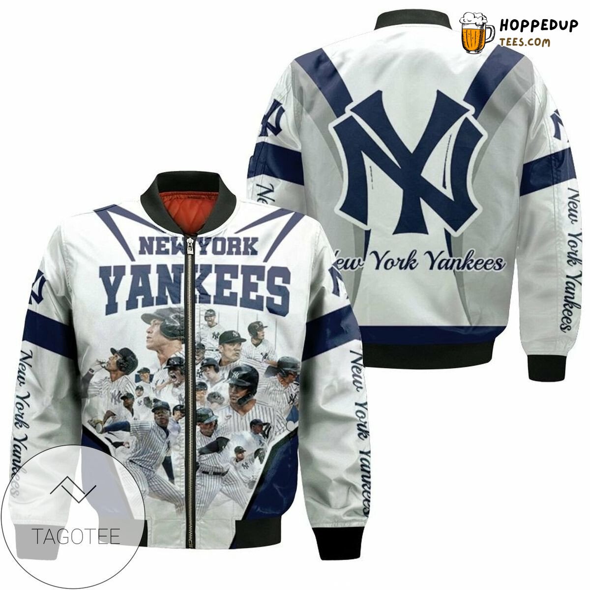 MLB New York Yankees Best Players In One For Fan Bomber Jacket
