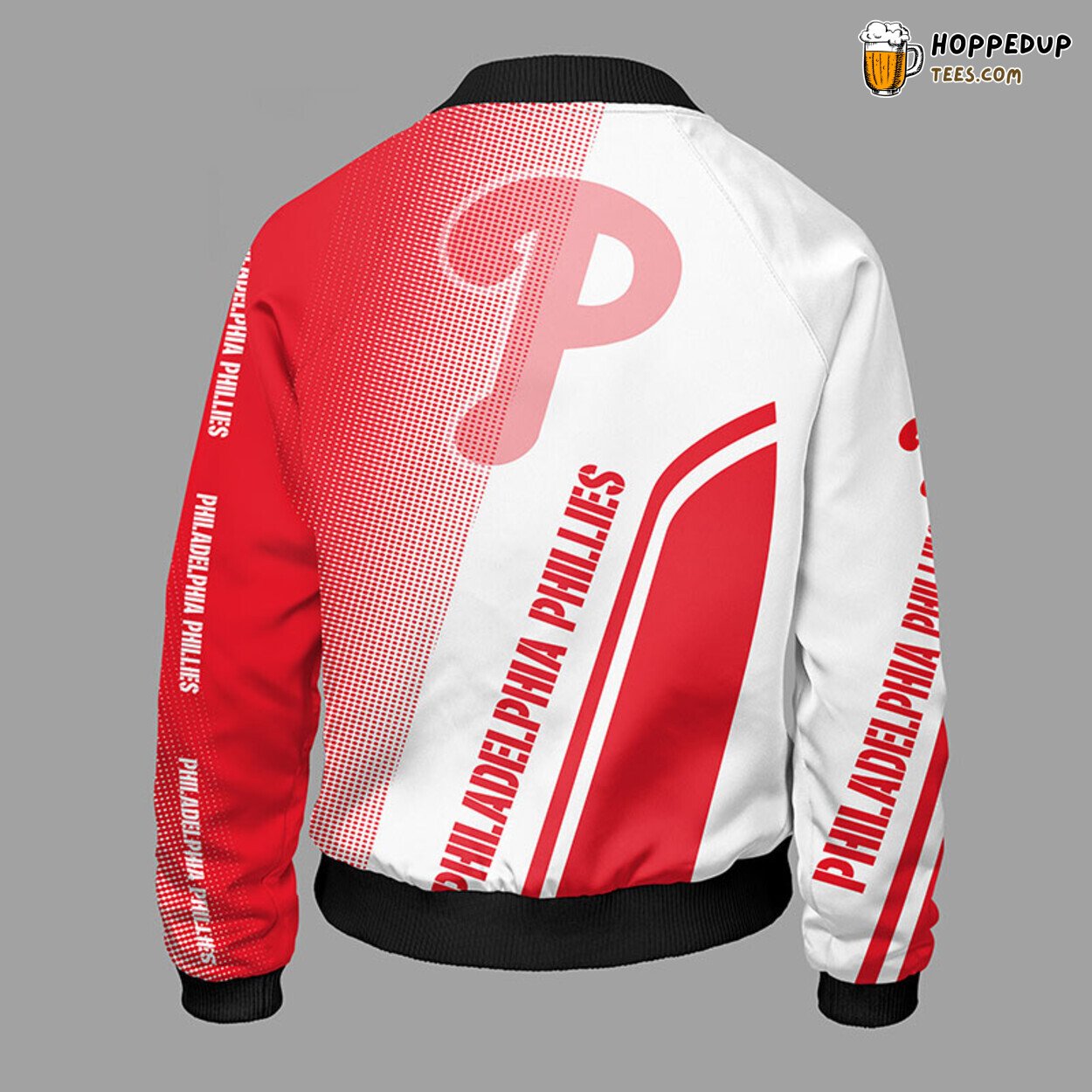 MLB Philadelphia Phillies Premium Red Unisex Bomber Jacket Design