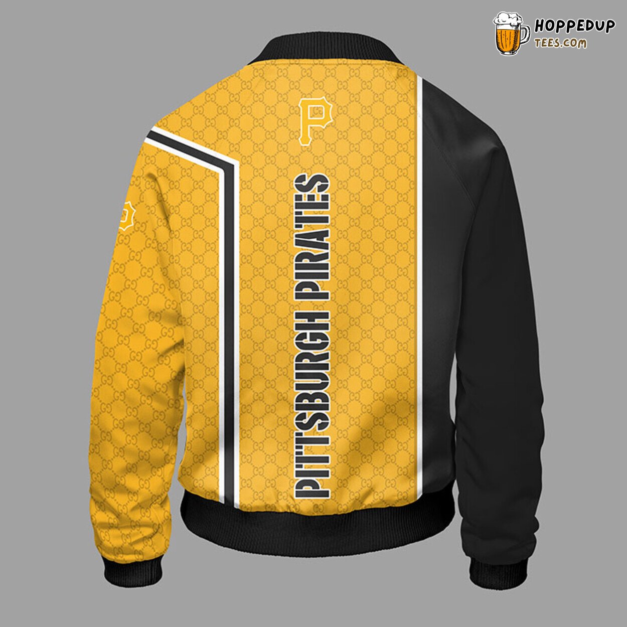 MLB Pittsburgh Pirates Classic Yellow Premium Bomber Jacket Design