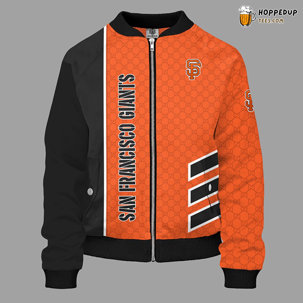MLB San Francisco Giants Classic Orange Unique Bomber Jacket Design