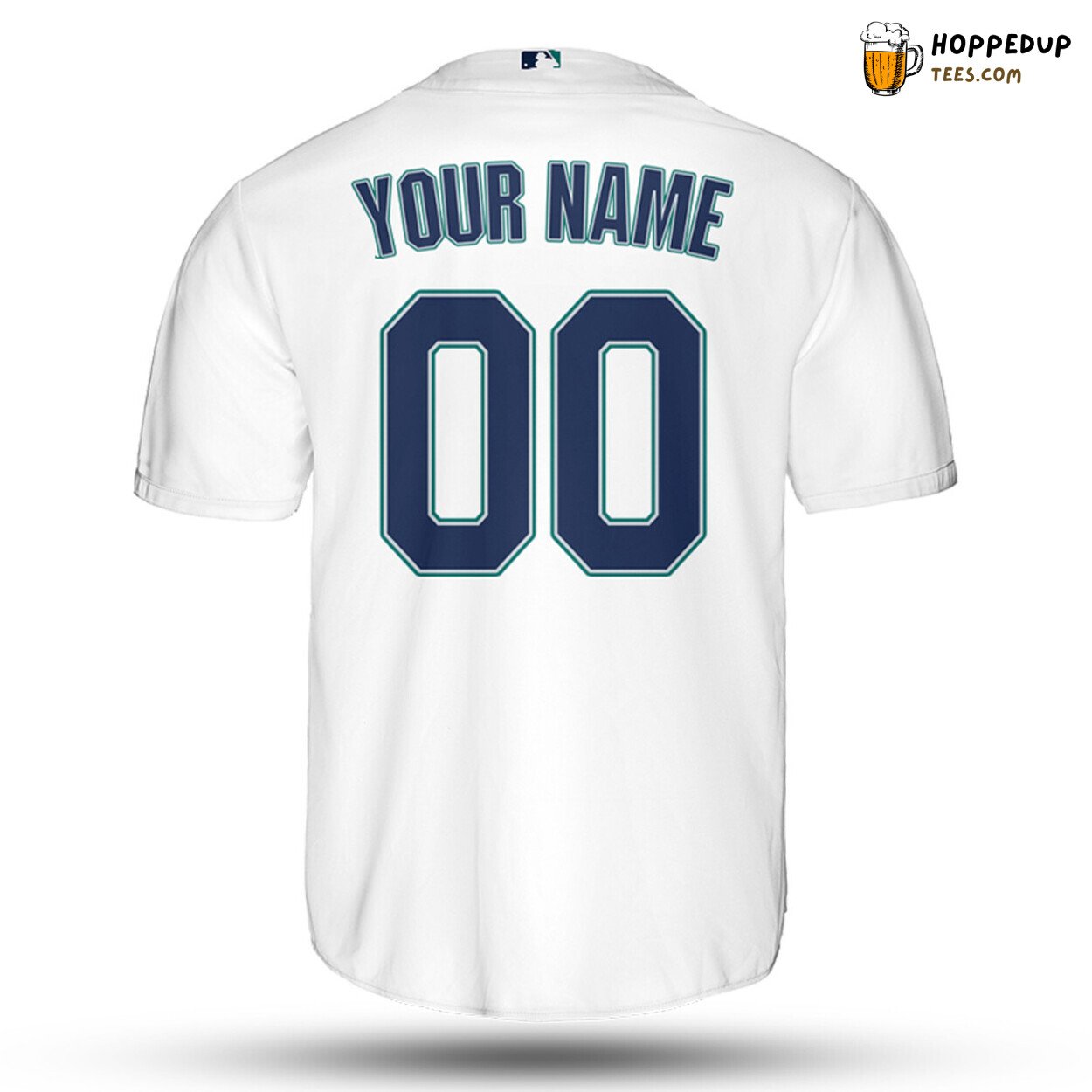 MLB Seattle Mariners Custom Name Number 2020 Home Jersey White Baseball Jersey Unisex Shirt