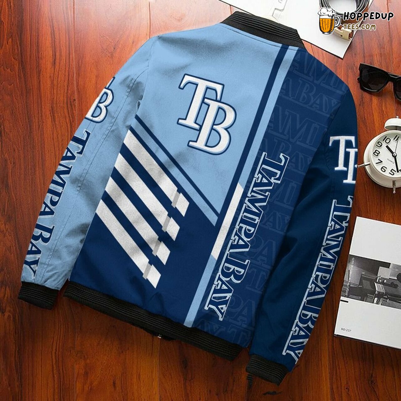 MLB Tampa Bay Rays Official Team Bomber Jacket Classic Design