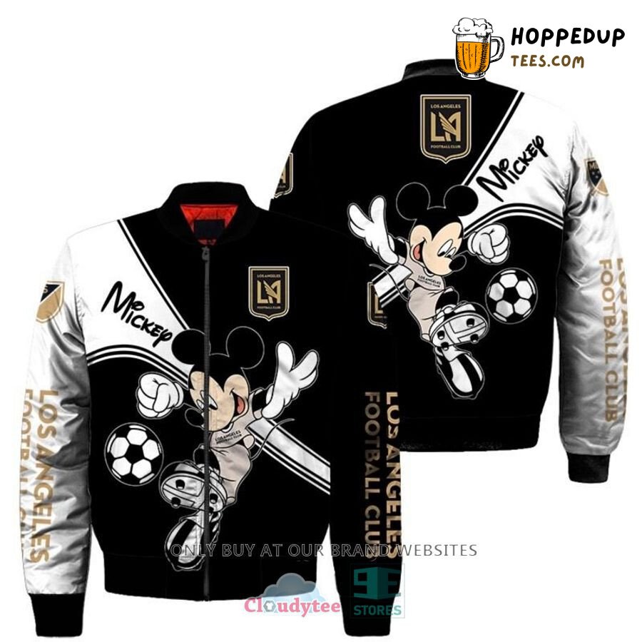 MLS Los Angeles FC Exclusive Mickey Mouse Bomber Jacket Edition