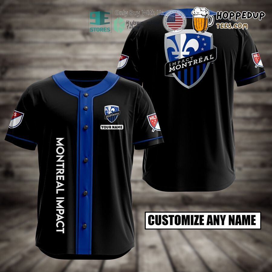 MLS Montreal Impact Custom Name Baseball Jersey Unisex Shirt