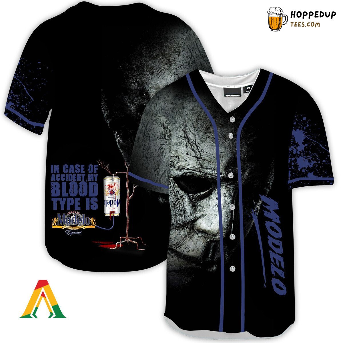 Modelo Beer Michael Myers Halloween Horror Unique Baseball Jersey Wear