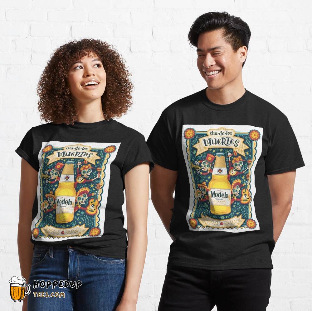 Modelo Dia de Los Muertos Beer Classic Tee HU