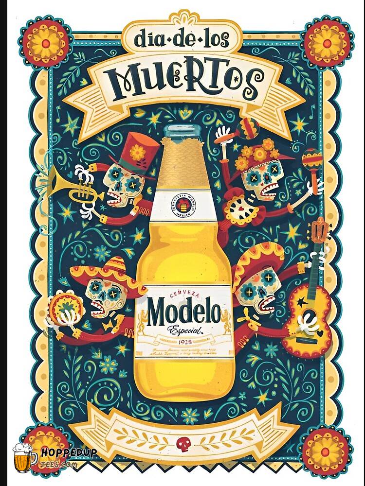Modelo Dia de Los Muertos Beer Classic Tee HU