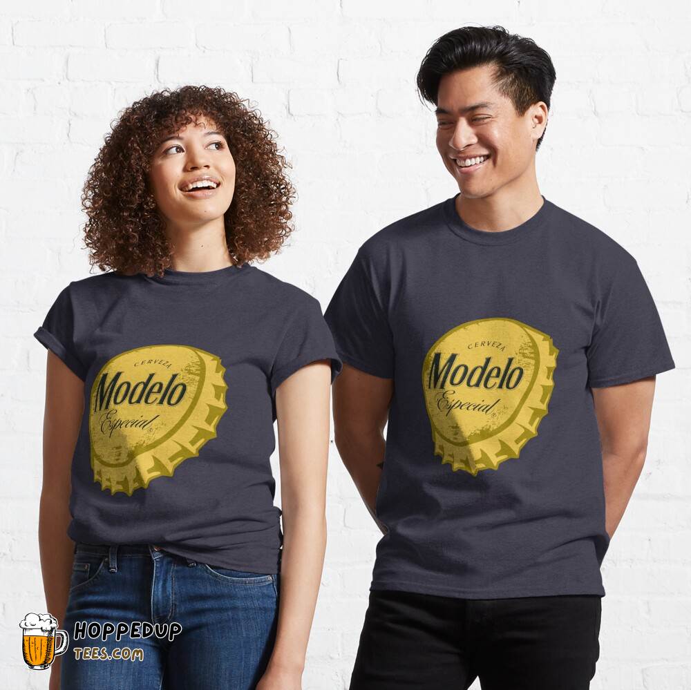 Modelo Mexican Beer Cap Design Classic Tee HU