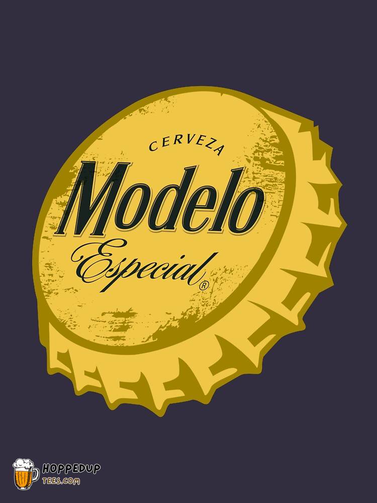 Modelo Mexican Beer Cap Design Classic Tee HU - Hopped-Up Tees