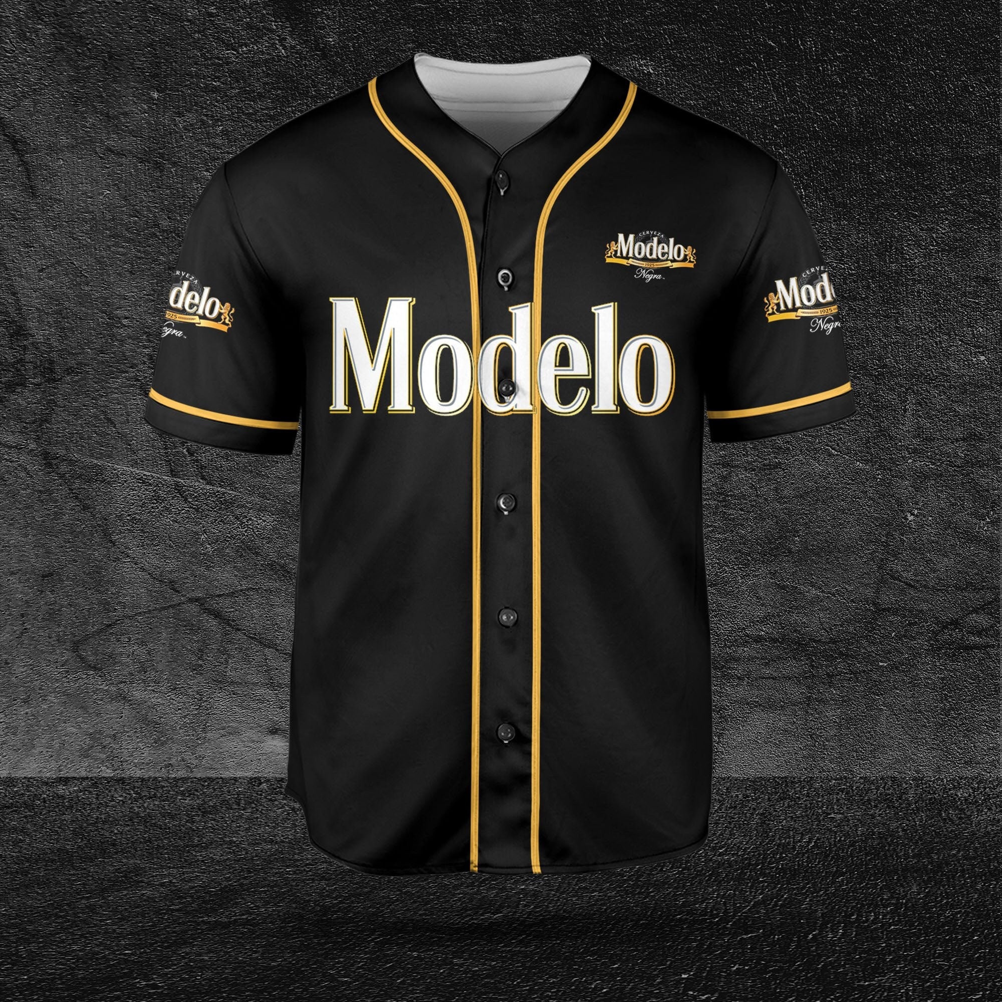 Modelo Negra Beer Baseball Jersey Holiday Gift for Beer Lovers HU