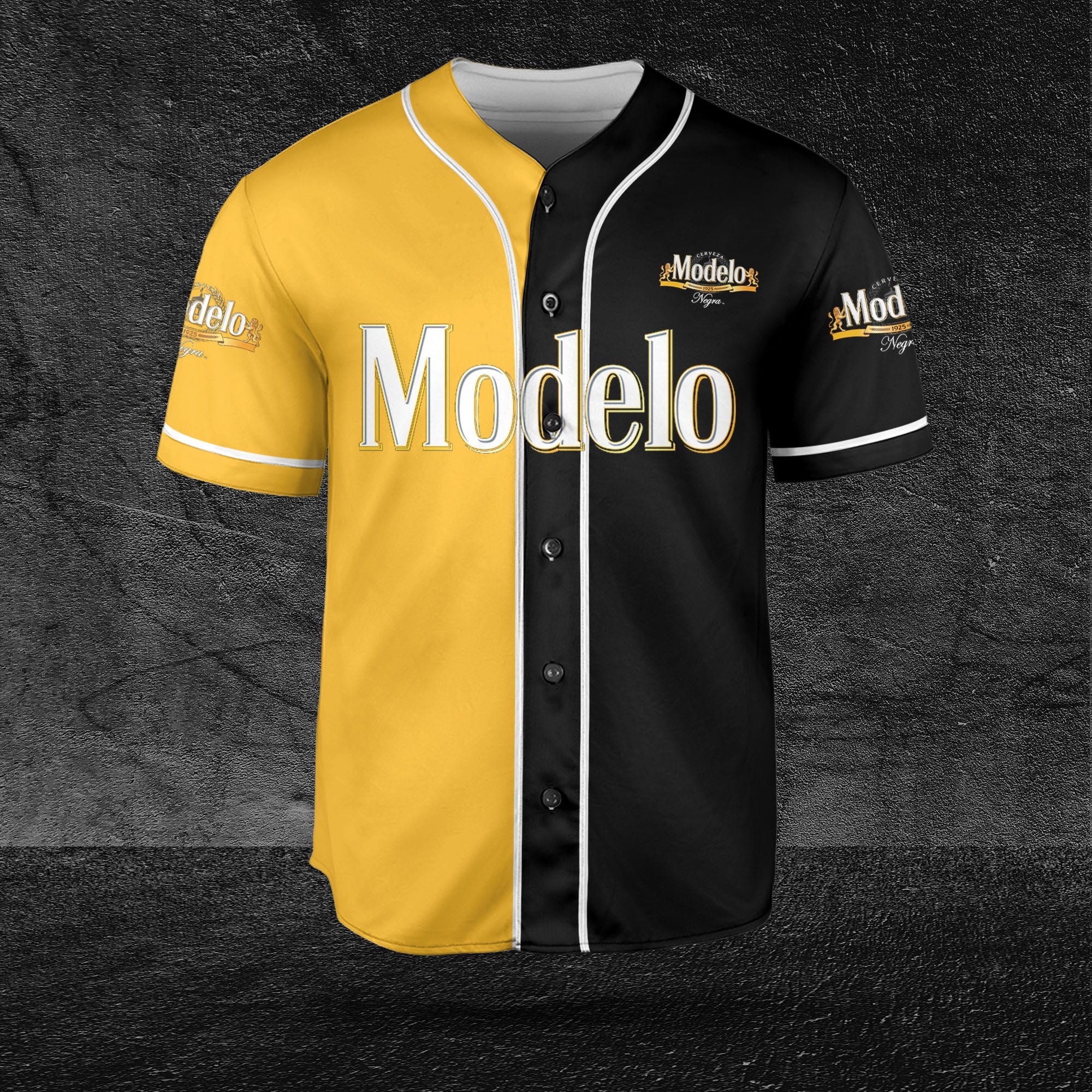 Modelo Negra Beer Dual Color Holiday Baseball Jersey HU