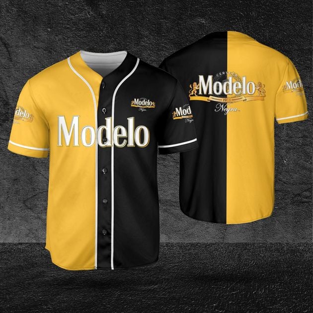 Modelo Negra Beer Dual Color Holiday Baseball Jersey HU