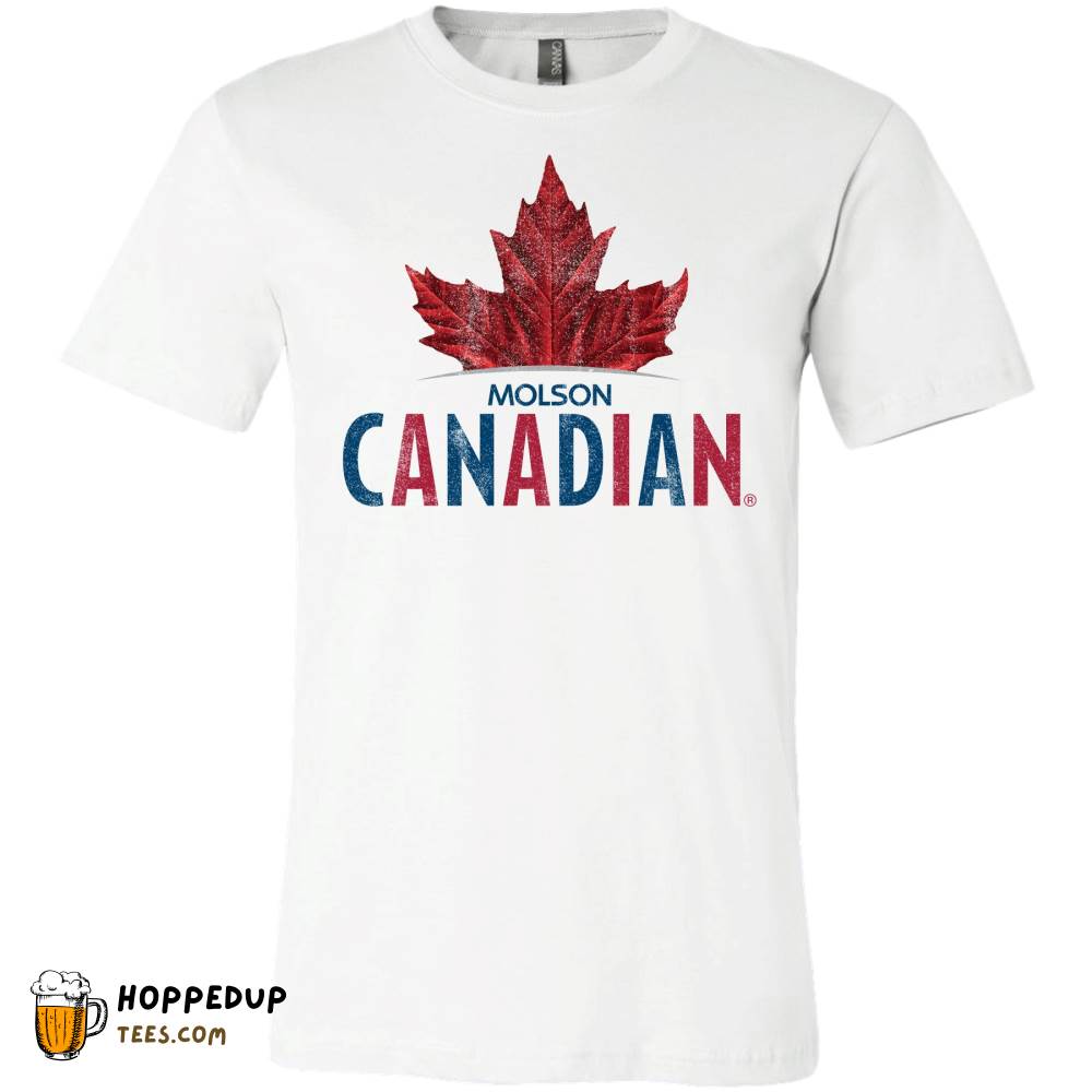 Molson Canadian Beer Athletic Heather Tee HU