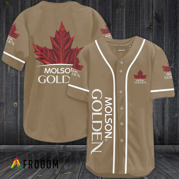 MolsonGoldenBeer Vintage Baseball Jersey HU