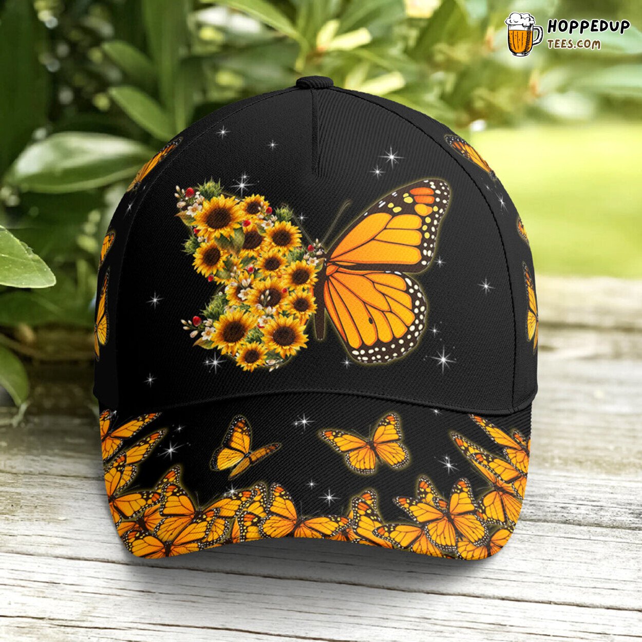 Monarch Butterfly Lovers Dream Baseball Cap Unique Fashion Look Monarch Butterfly Lovers Dream Baseball Cap Unique Fashion Look