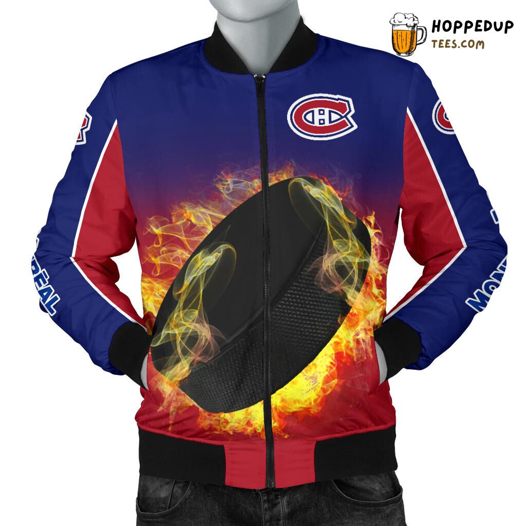 Montreal Canadiens NHL Sharp Blue Professional Bomber Jacket
