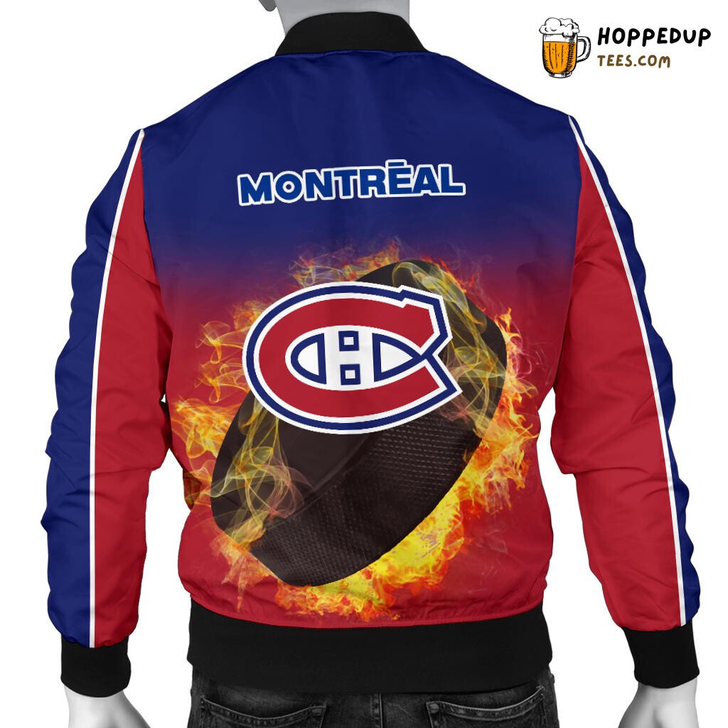 Montreal Canadiens NHL Sharp Blue Professional Bomber Jacket