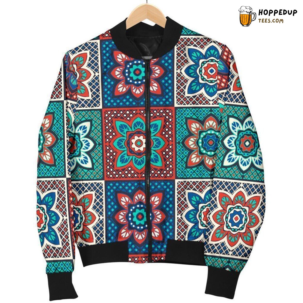 Mosaic in Vivid Colors Men’s Bomber Jacket Unique Pattern Design Essence Mosaic in Vivid Colors Men’s Bomber Jacket Unique Pattern Design Essence