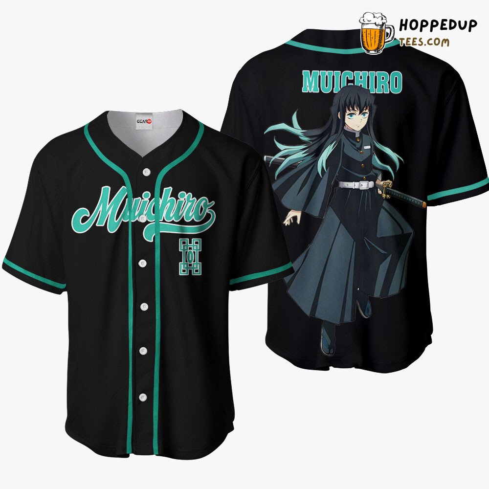 Muichiro Anime Baseball Jersey Shirt Unique Design Distinctive Collection