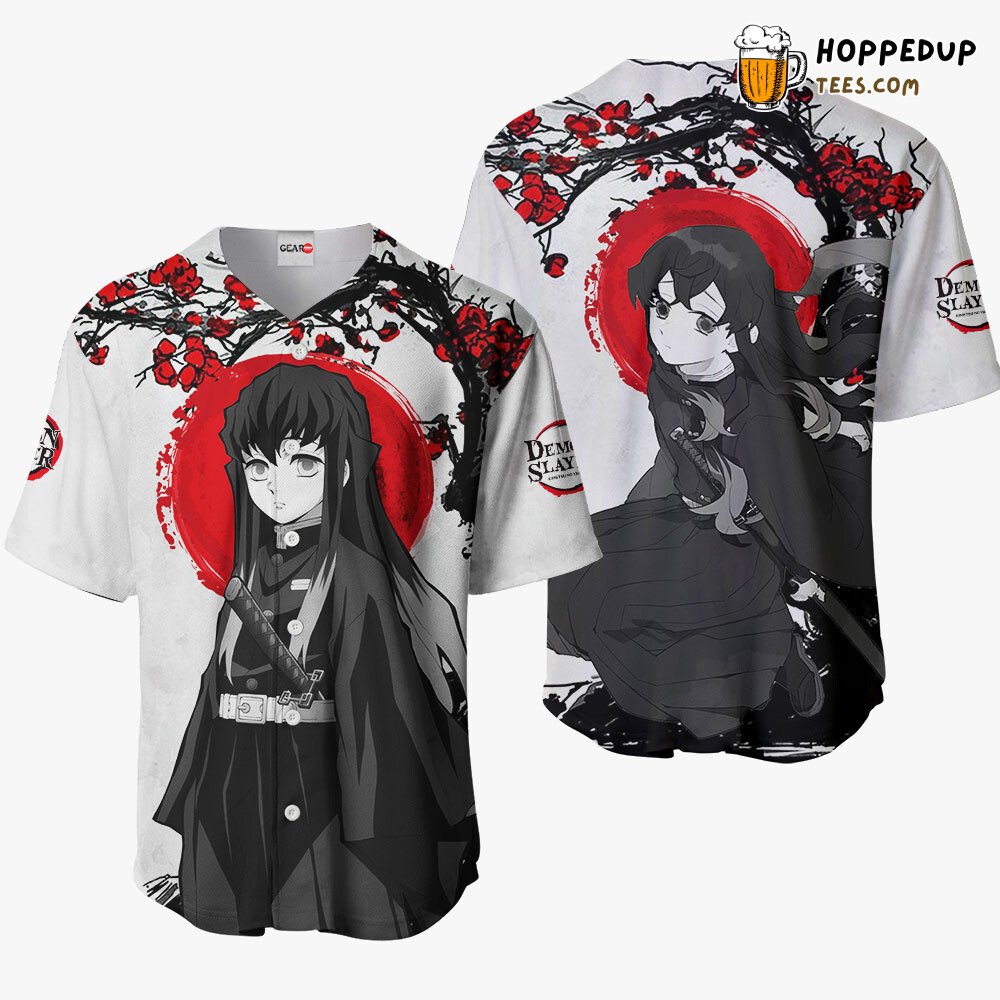 Muichiro Tokito Japan Unique Collection Design Baseball Jersey Distinctive