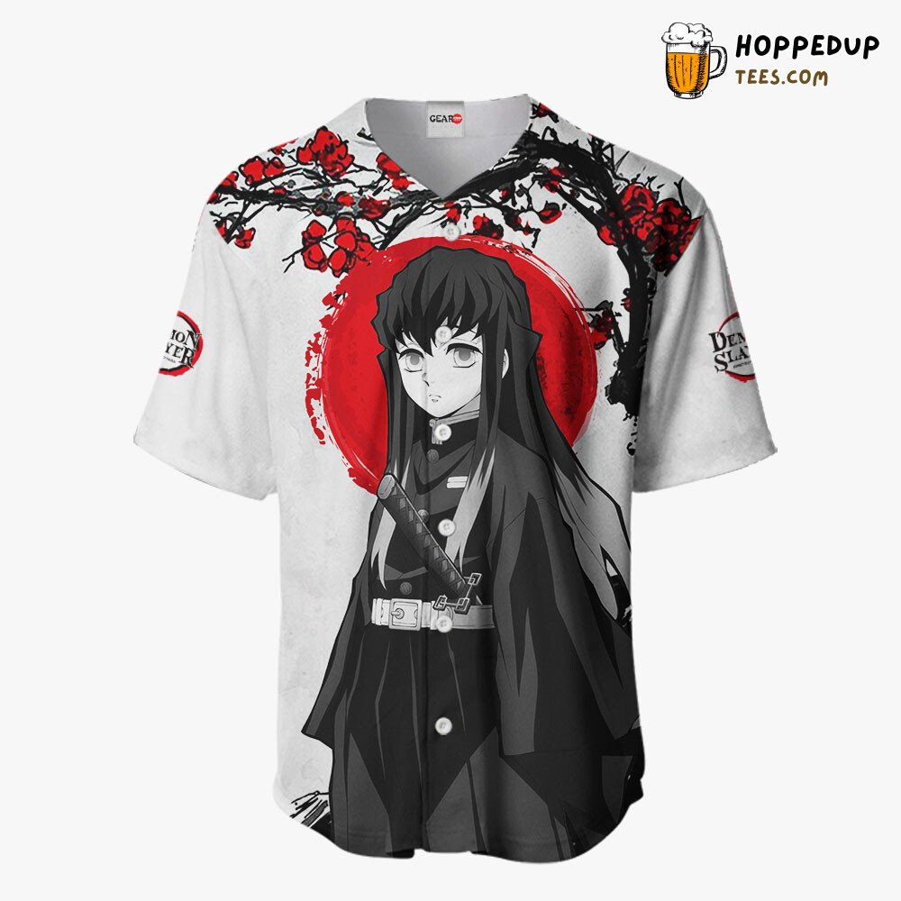 Muichiro Tokito Japan Unique Collection Design Baseball Jersey Distinctive