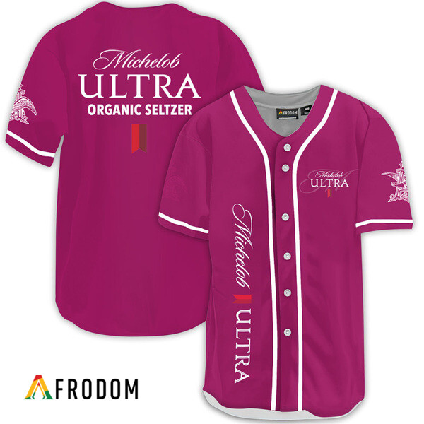 Multicolor Michelob Ultra Organic Seltzer Baseball Jersey HU