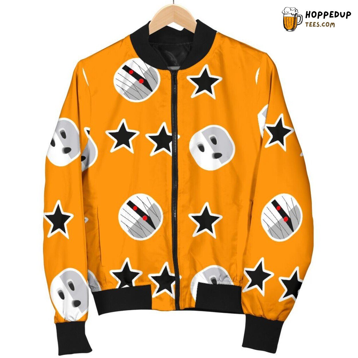 Mummy Inspired Unique Design Men’s Bomber Jacket Distinct Pattern Showcase Mummy Inspired Unique Design Men’s Bomber Jacket Distinct Pattern Showcase