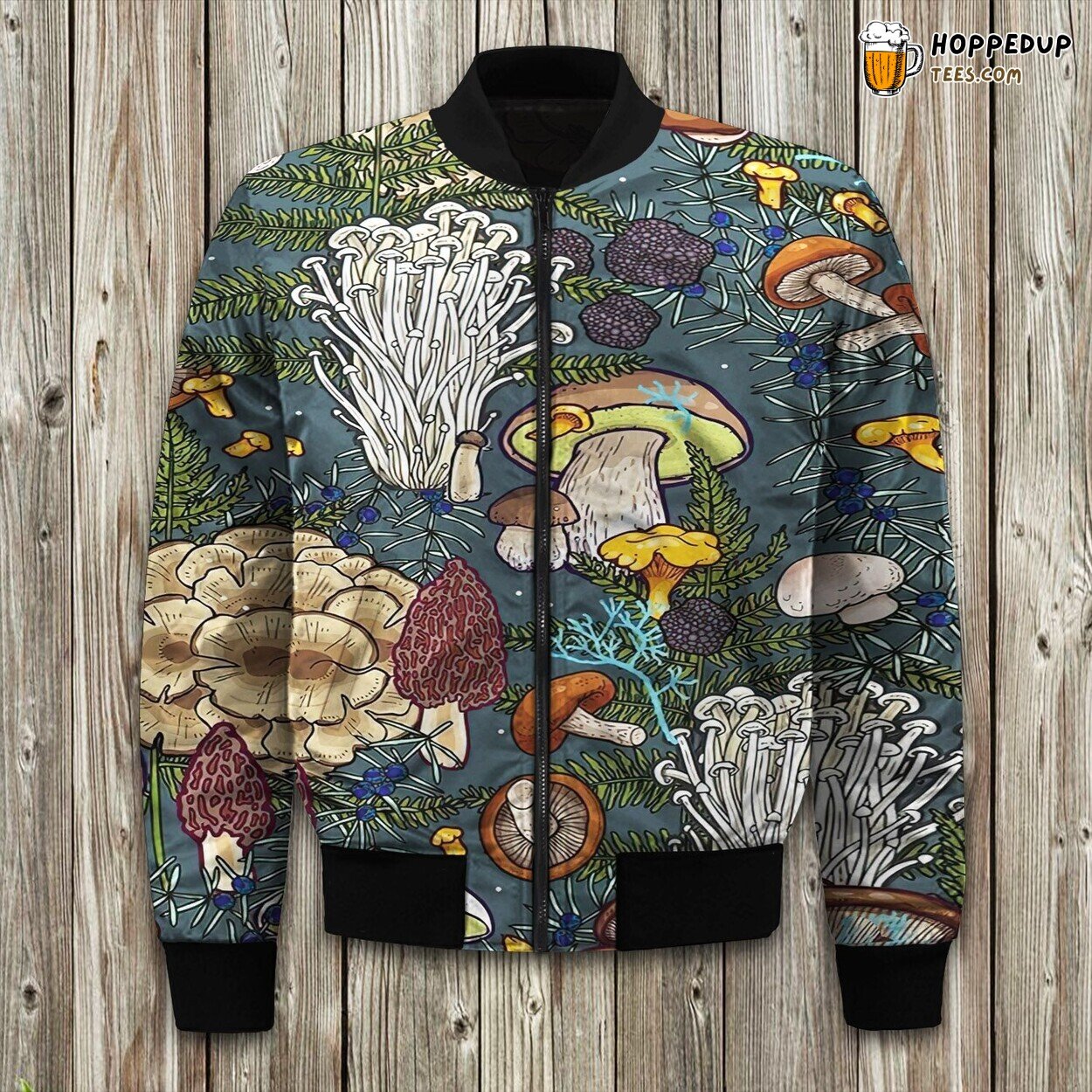 Mushroom Vintage Good Bomber Jacket