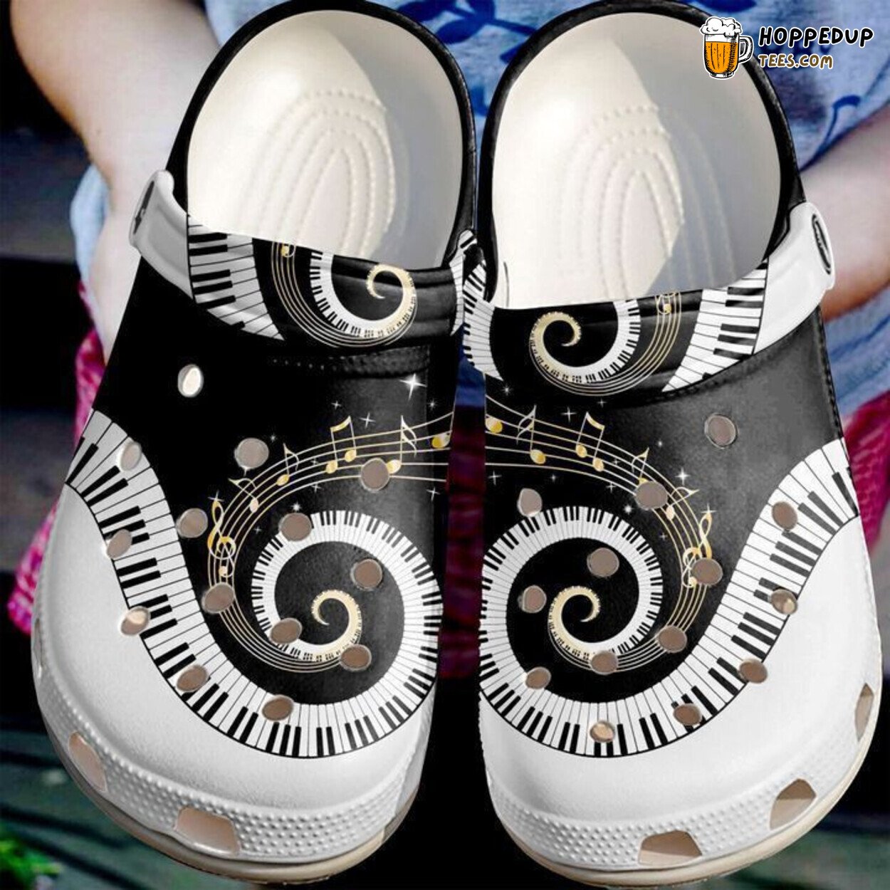 Music Lovers Special Comfy Rubber Clog Footwear Gift Fan Delight