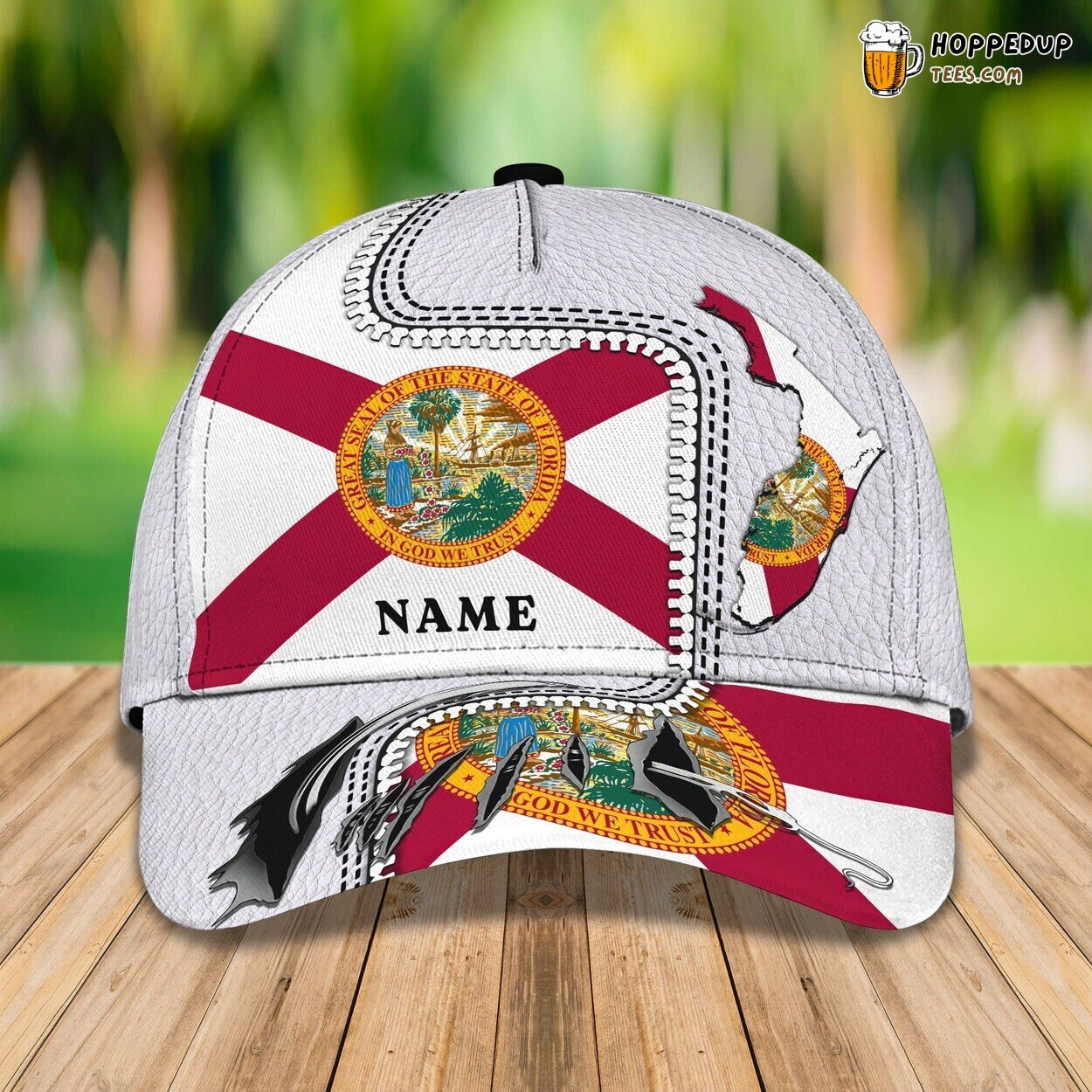 My Florida 3D Classic Cap Personalized Name Unique Design Exclusive Style