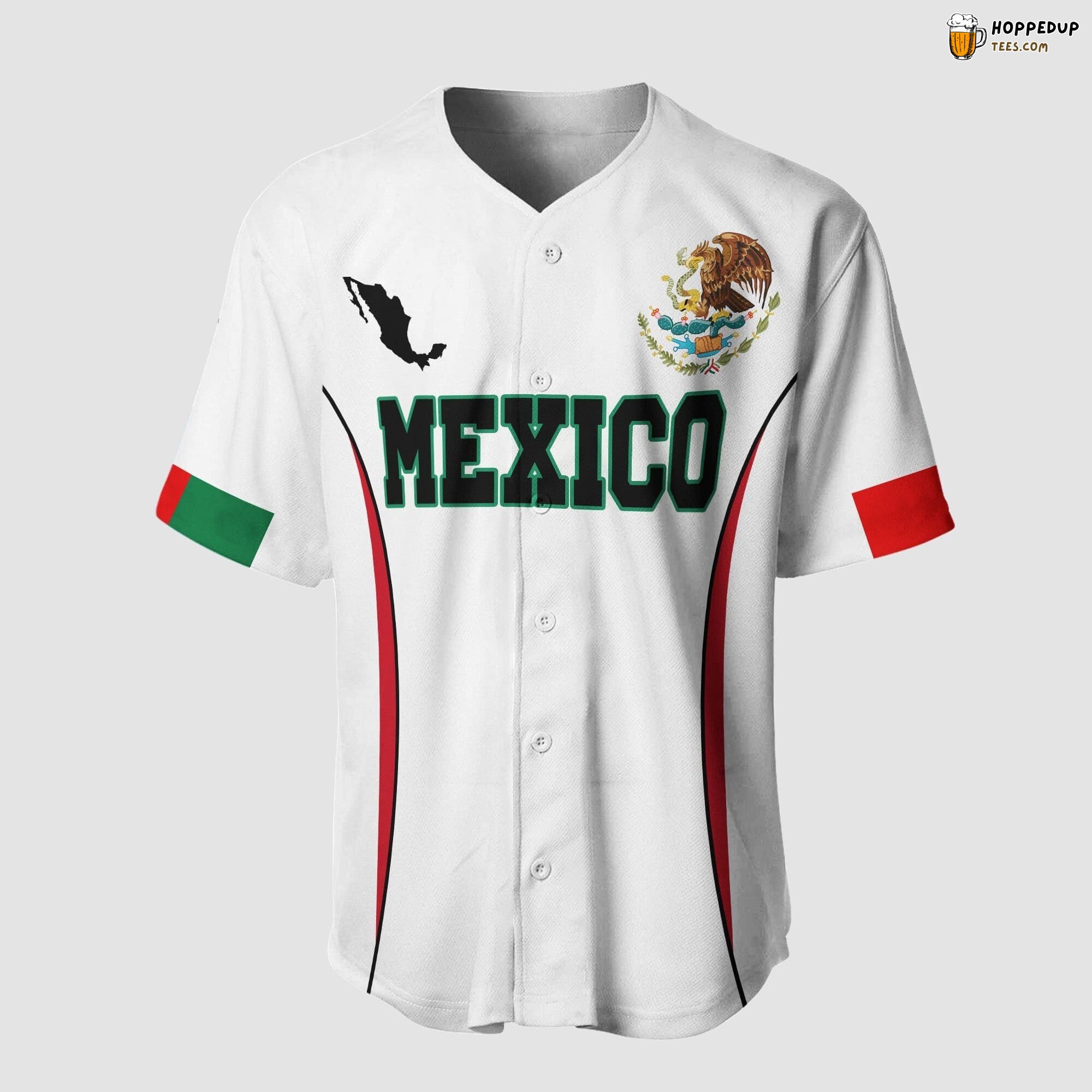 My Home My Blood Mexico Skull Inspired Baseball Jersey Design Edition