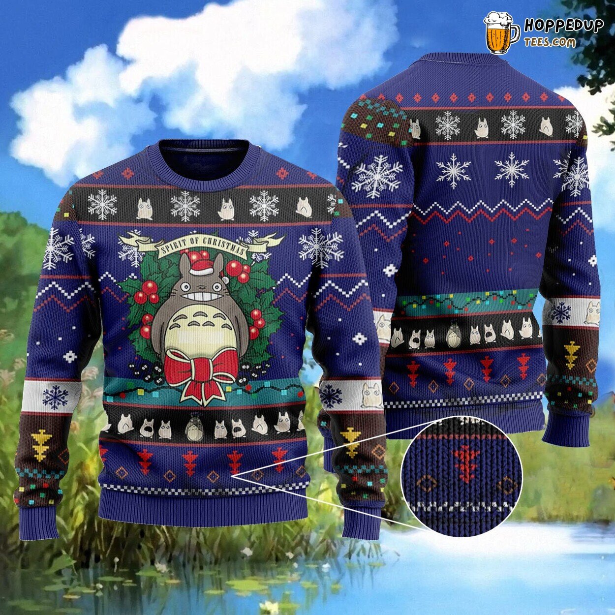 My Neighbor Totoro Anime Cartoon Sweatshirt Manga Print Gift