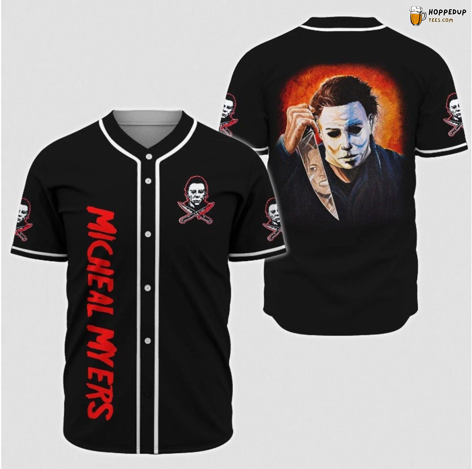 Myers Halloween Edition Distinctive Baseball Jersey Michael No Lives Matter