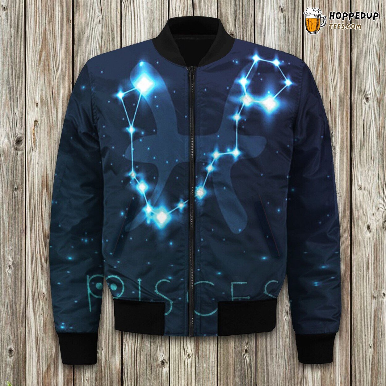 Mysterious Cat Gaze Winter Bomber Jacket Tailored Unique Elegance Precision Craft
