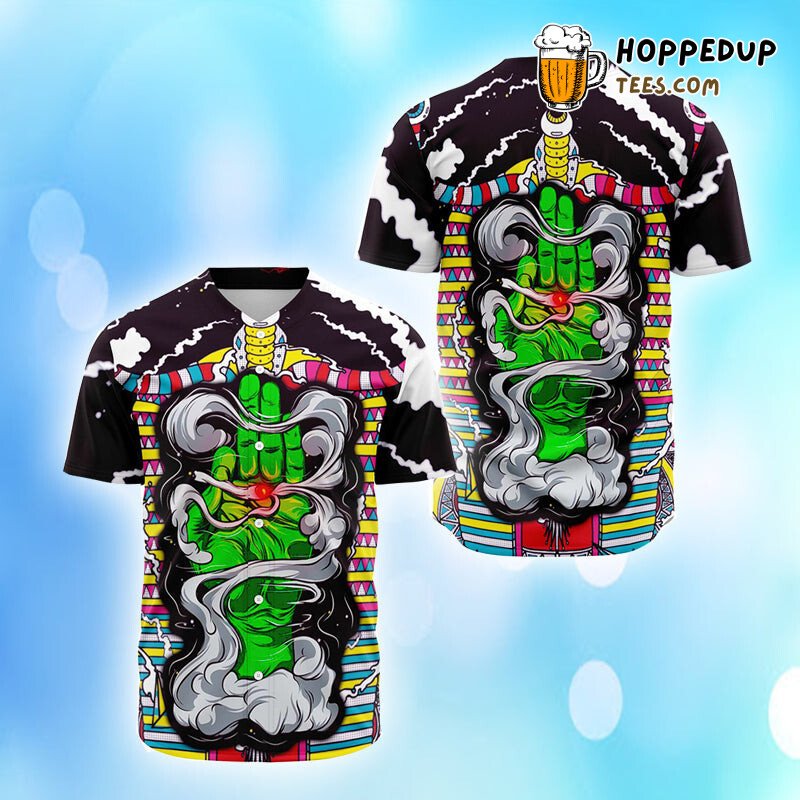 Mystical Third Eye Vision 3D Printed Baseball Jersey Esoteric