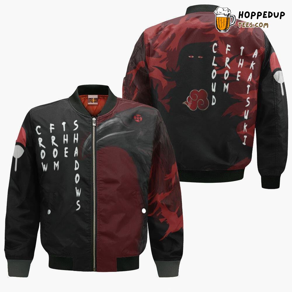 Naruto Merch Itachi Uchiha Exclusive Design Bomber Jacket