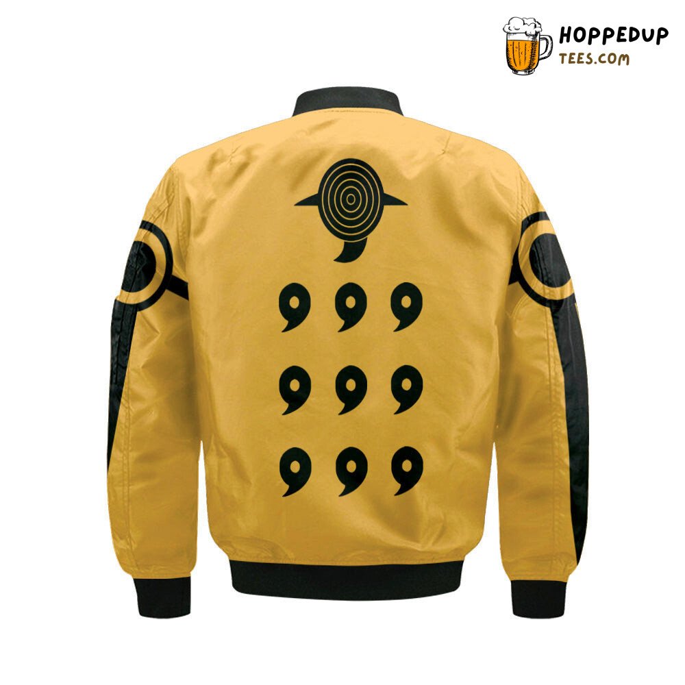 Naruto Nine Tails Inspired Exclusive Bomber Jacket Cosplay Collection