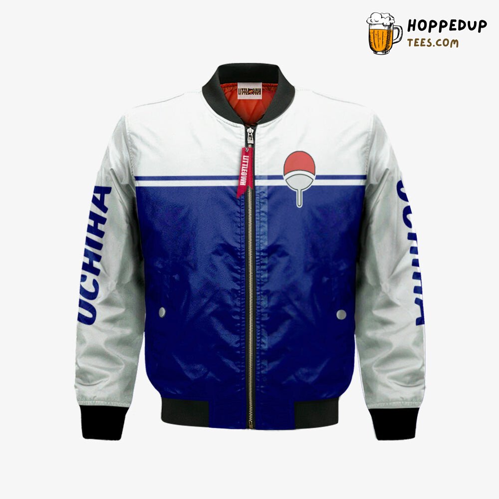 Naruto Uchiha Clan Signature Bomber Jacket Unique Limited Collection