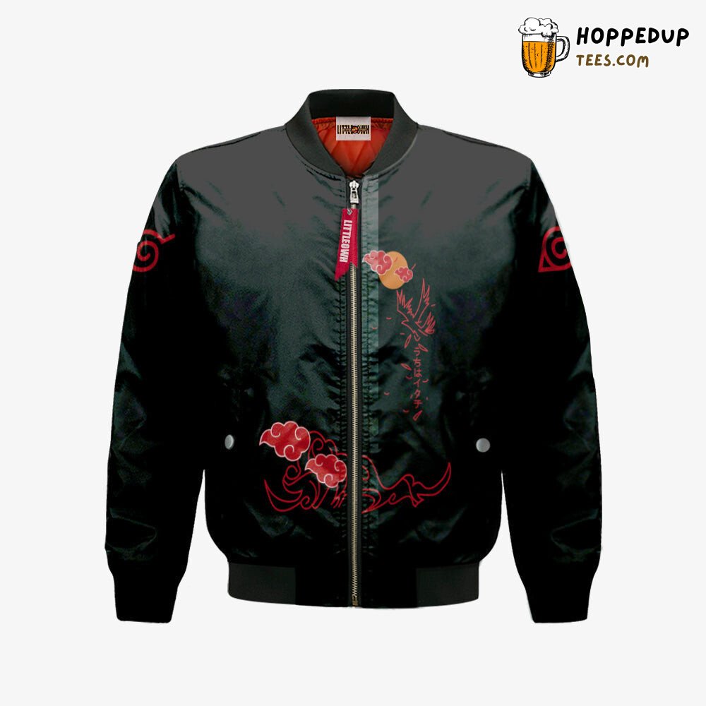 Naruto Uzumaki Inspired Sharingan Exclusive Bomber Jacket Look
