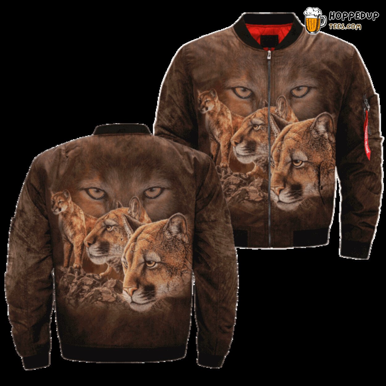 Native American Wildlife Inspirational Bomber Jacket Exclusive