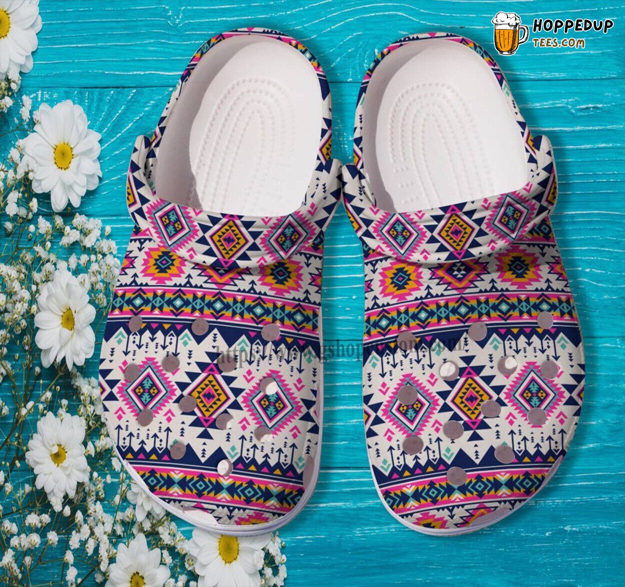 Native Boho Vintage Style Grandma Gift Clogs Native Girl Boho Shoes
