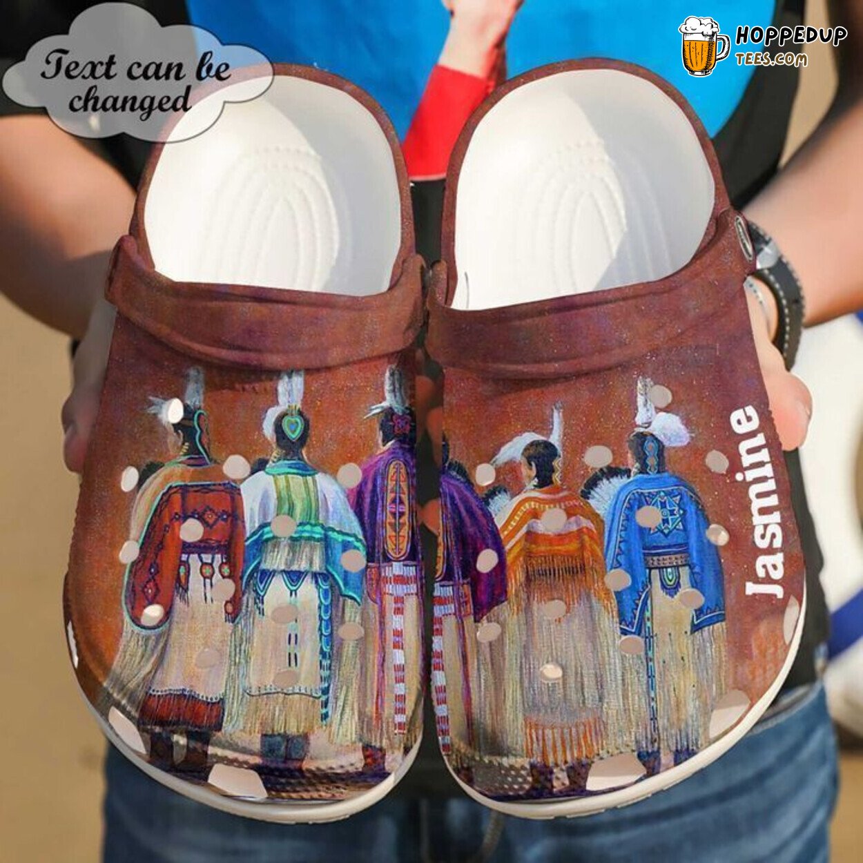 Native Life Theme Personalized Classic Comfortable Unique Clogs Shoes