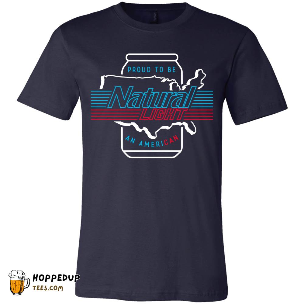 Natty Light Ameri-Can Black Version 2 Tee HU