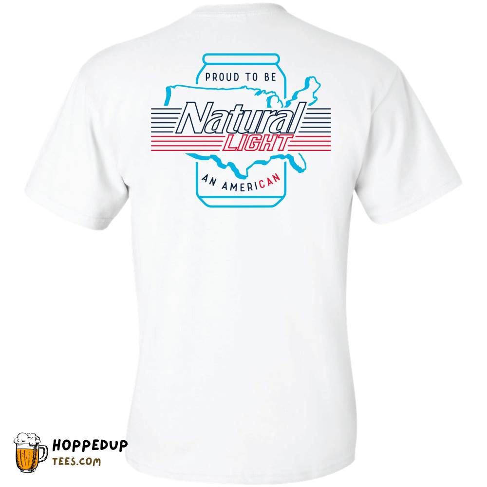 Natty Light Ameri-Can White Tee HU