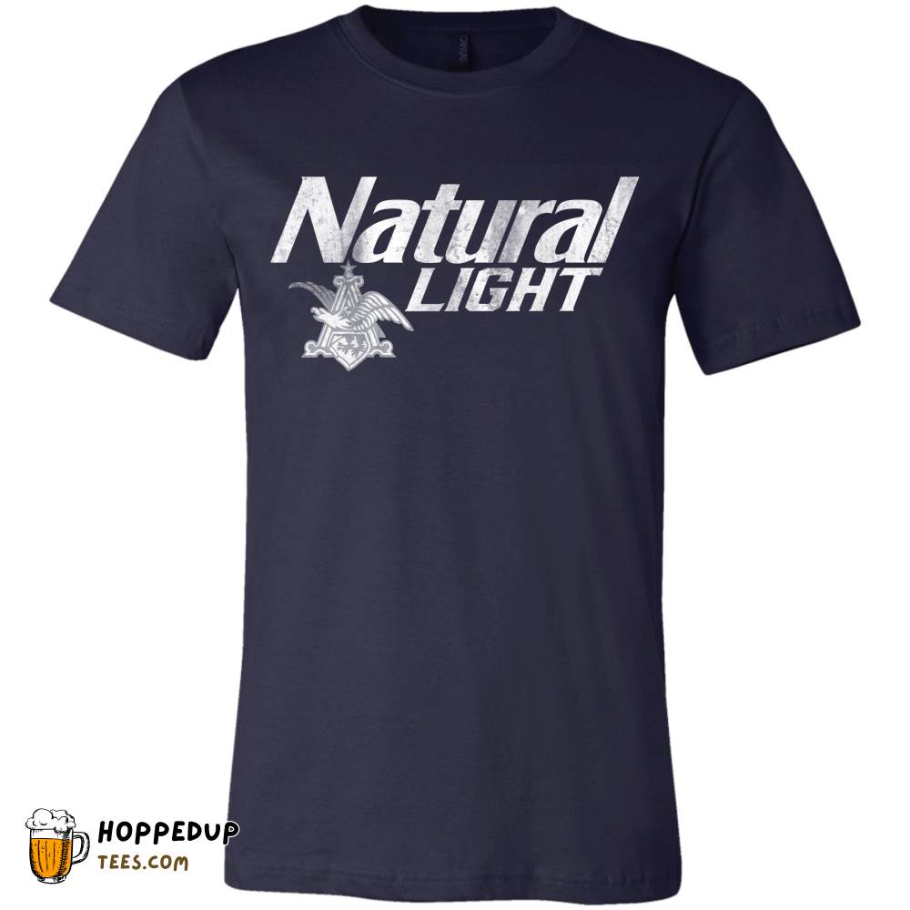 Natty Light Beer Navy Tee HU