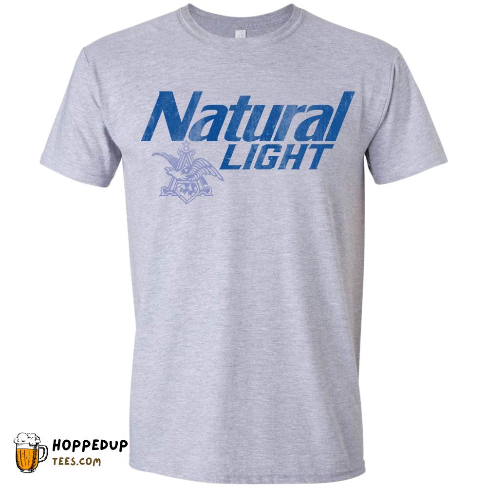 Natty Light Beer Sport Grey Tee HU
